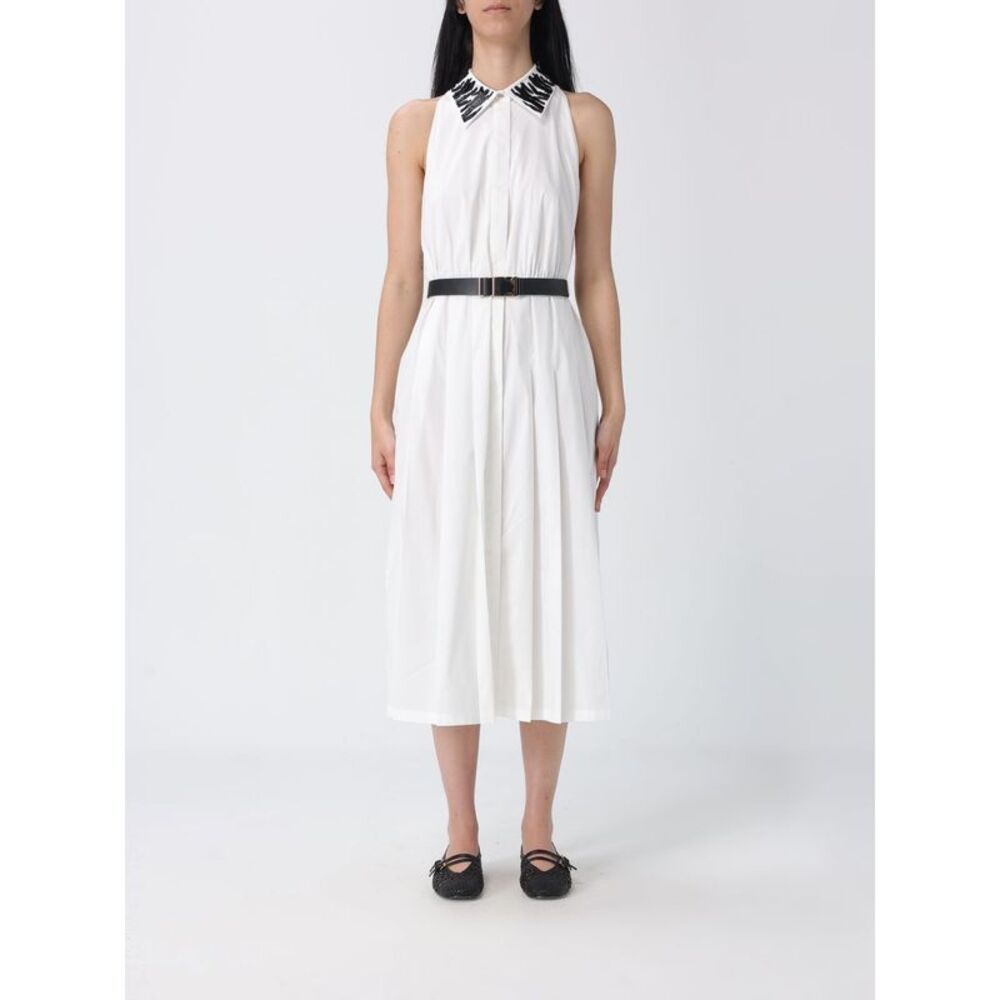 Max Mara Studio Dress Woman White